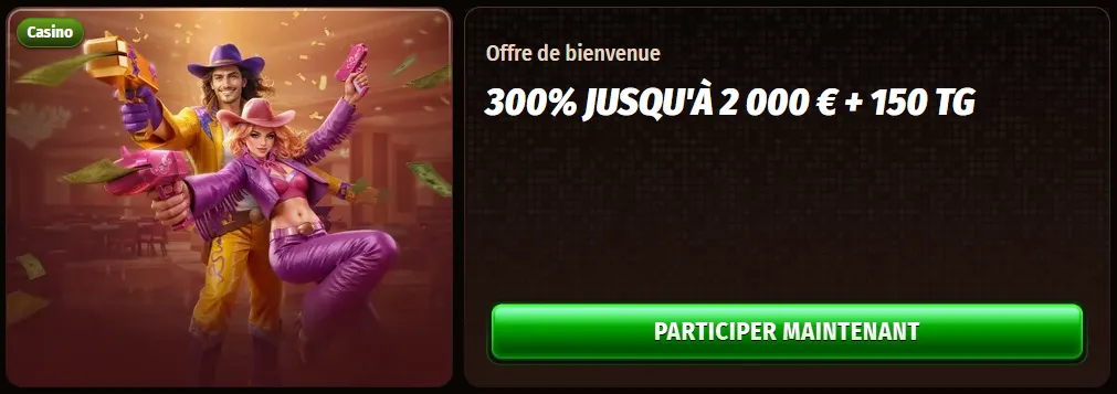 Meilleurs bonus de casino en ligne et offres de bienvenue WestAce