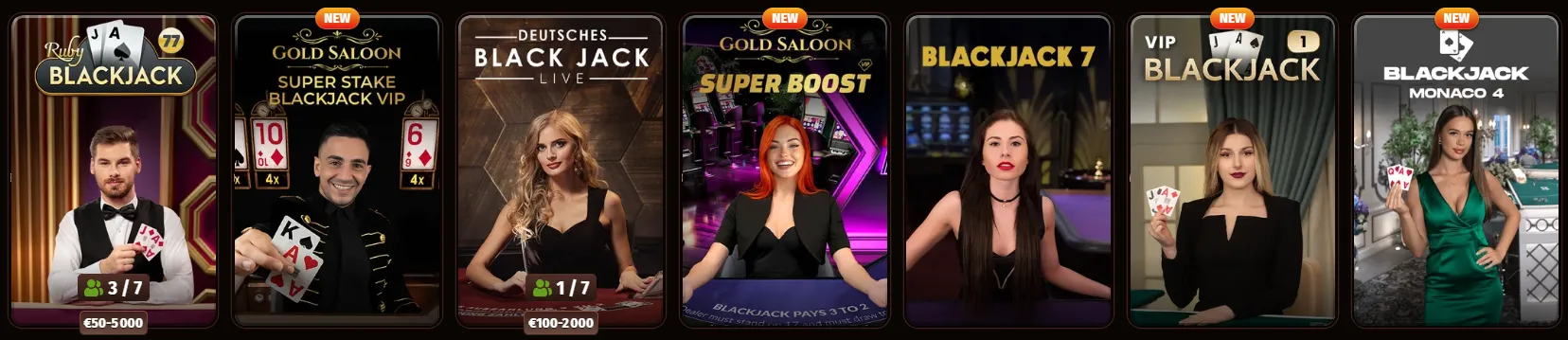 Casino en direct avec croupiers réels et jeux live WestAce